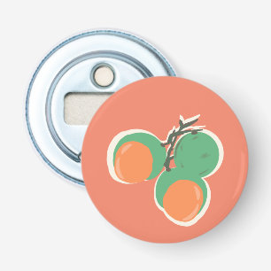 Quenepas Spanish Limes Fruit Hand Drawn        Bottle Opener