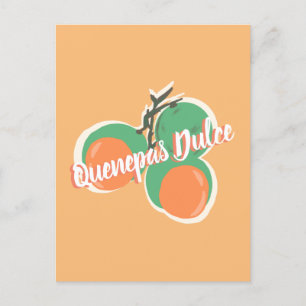 Quenepas Spanish Limes Fruit Hand Drawn          Postcard