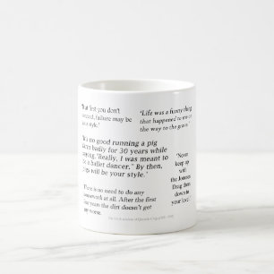 Quentin Crisp Quote Gift Mug