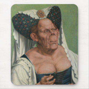 Quentin Massys, The Ugly Duchess, ca 1525 Mouse Mat