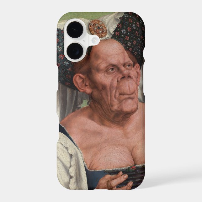 Quentin Matsys - A Grotesque Old Woman (Back)