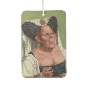 Quentin Matsys - A Grotesque Old Woman Car Air Freshener
