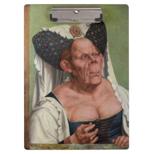 Quentin Matsys - A Grotesque Old Woman Clipboard