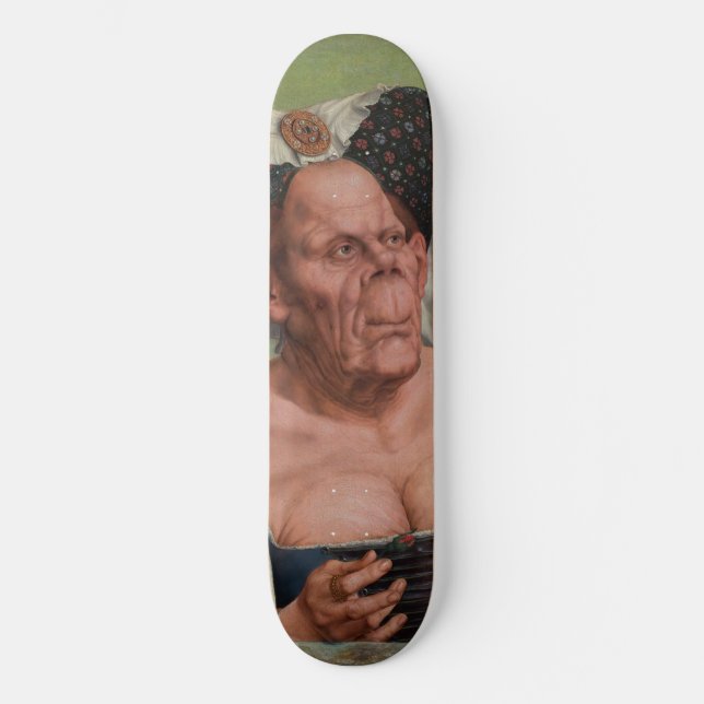 Quentin Matsys - A Grotesque Old Woman Skateboard (Front)