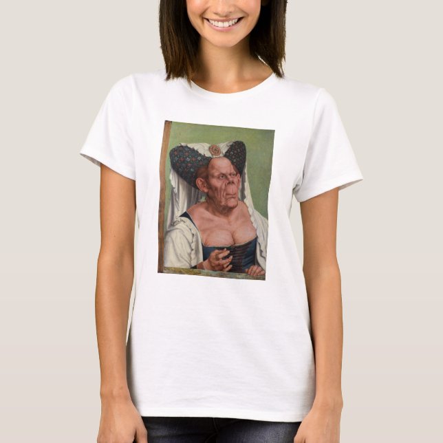 Quentin Matsys - A Grotesque Old Woman T-Shirt (Front)