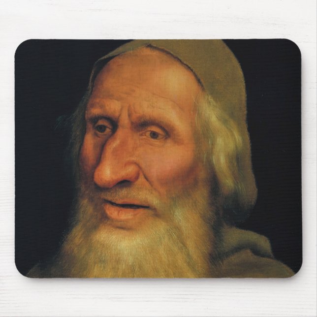 Quentin Matsys - Head of an Old Man Mouse Mat (Front)