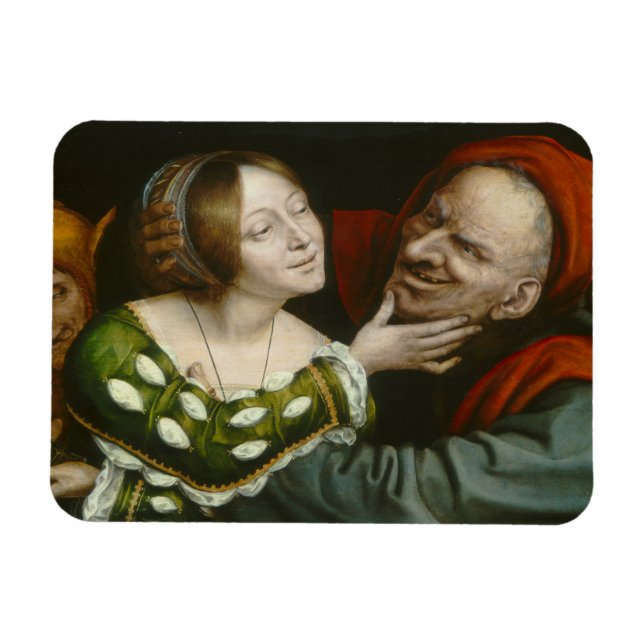 Quentin Matsys - Ill-Matched Lovers Magnet (Horizontal)