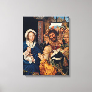 Quentin Matsys - The Adoration of the Magi Canvas Print