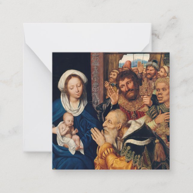 Quentin Matsys - The Adoration of the Magi Card (Front)