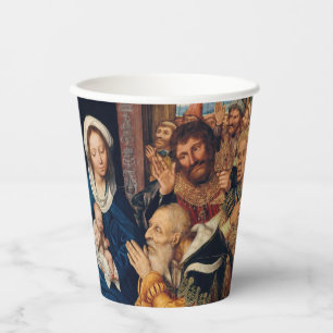 Quentin Matsys - The Adoration of the Magi Paper Cups