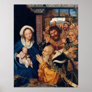 Quentin Matsys - The Adoration of the Magi Poster