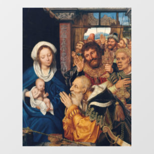 Quentin Matsys - The Adoration of the Magi Window Cling