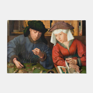 Quentin Matsys - The Moneylender and His Wife Doormat