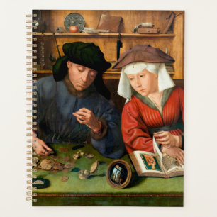 Quentin Matsys - The Moneylender and His Wife Planner