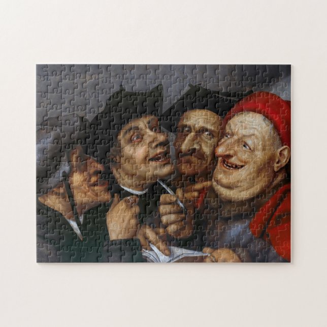 Quentin Matsys - The Purchase Agreement Jigsaw Puzzle (Horizontal)