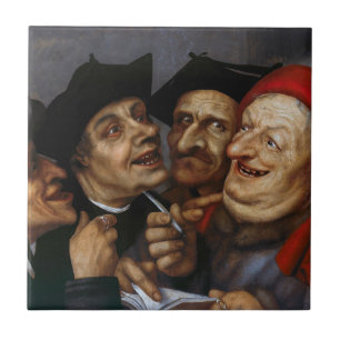 Quentin Matsys - The Purchase Agreement Tile