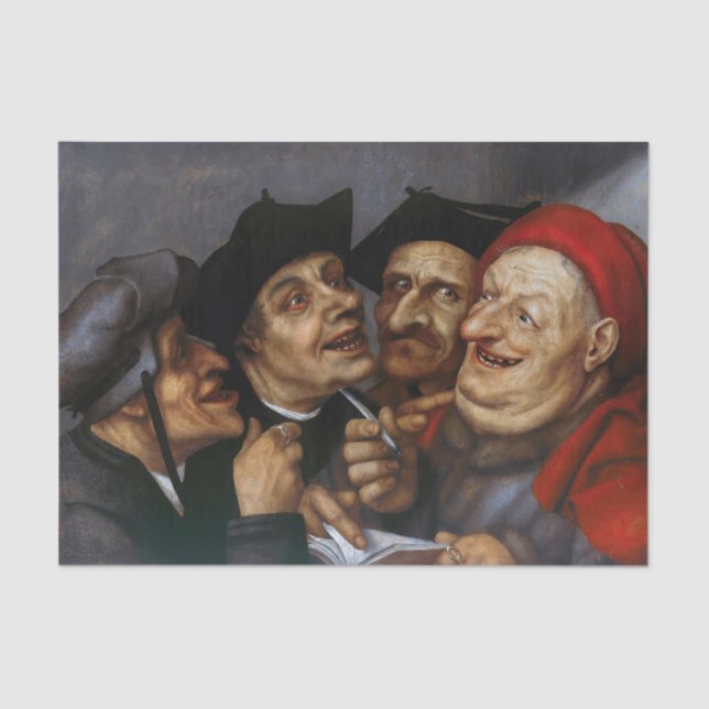Quentin Matsys - The Purchase Agreement Tissue Paper (Front)
