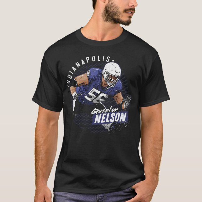 Quenton Nelson Indianapolis T-Shirt (Front)