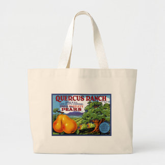 Quercus Ranch Pears Large Tote Bag