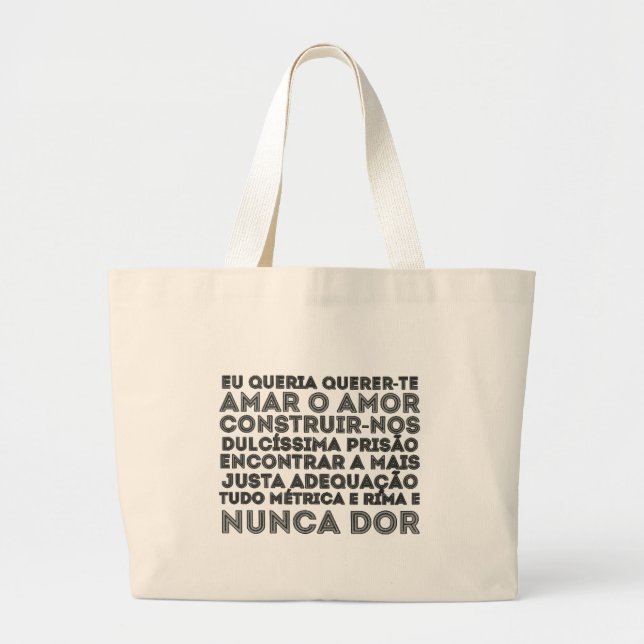 Quereres Large Tote Bag (Front)