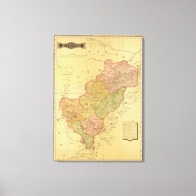 Queretaro Canvas Print (Front)