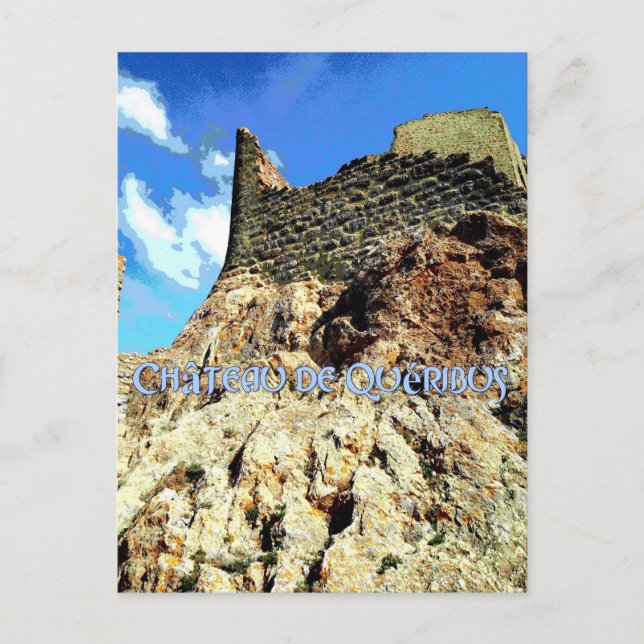 Queribus fortress poster postcard (Front)