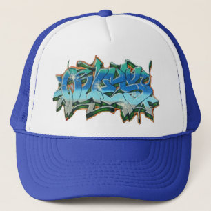 QUES GRAFFITI 2 TRUCKER HAT