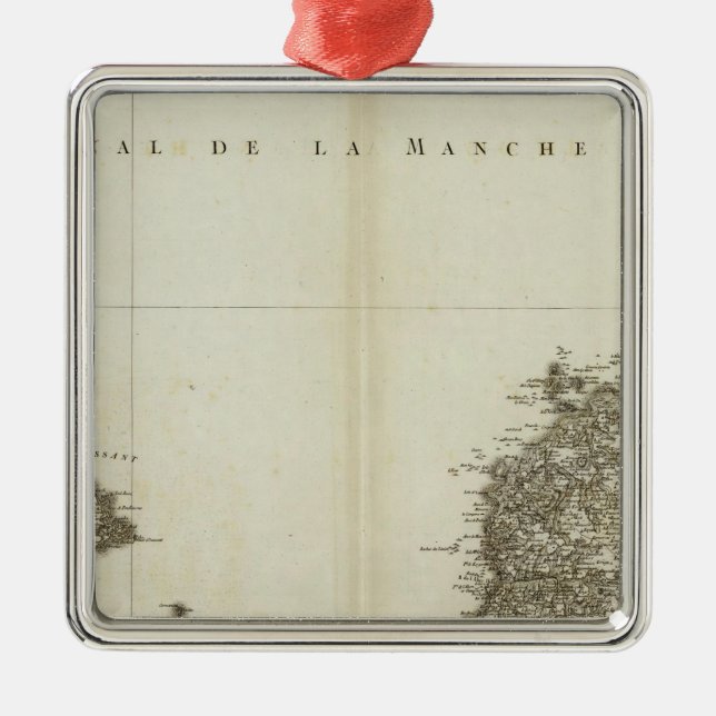 Quessant Metal Tree Decoration (Front)