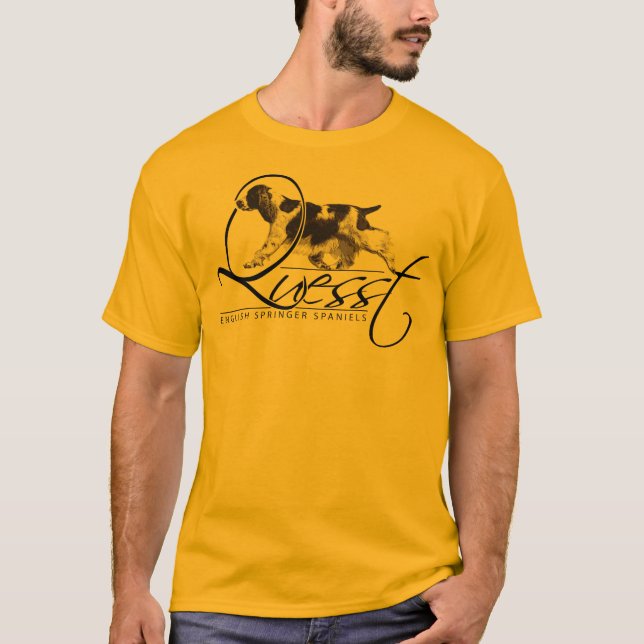 Quesst Springer Spaniel Logowear T-Shirt (Front)