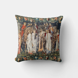 Quest for Holy Grail, Arming,Departure of Knights  Cushion