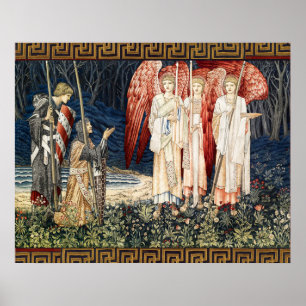 Quest for Holy Grail,Vision of Angels to Perceval Poster