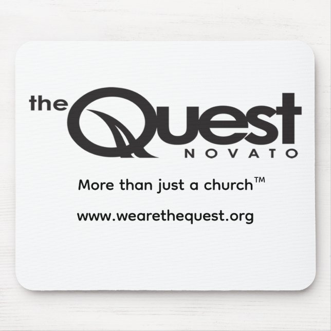 Quest Logo Mouse Pad (Front)
