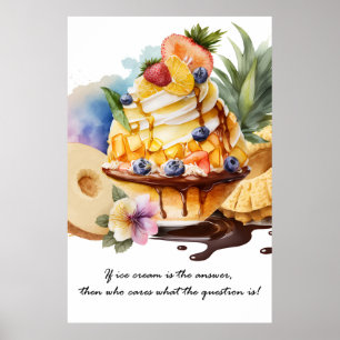 Question and Answer poster