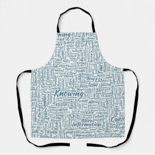 Question Apprendre Nuage MotssTexte Motif Message Apron