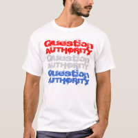 Question Authority V T-Shirt