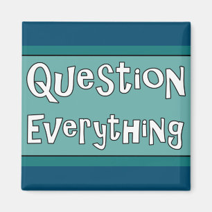 Question Everything  Magnet