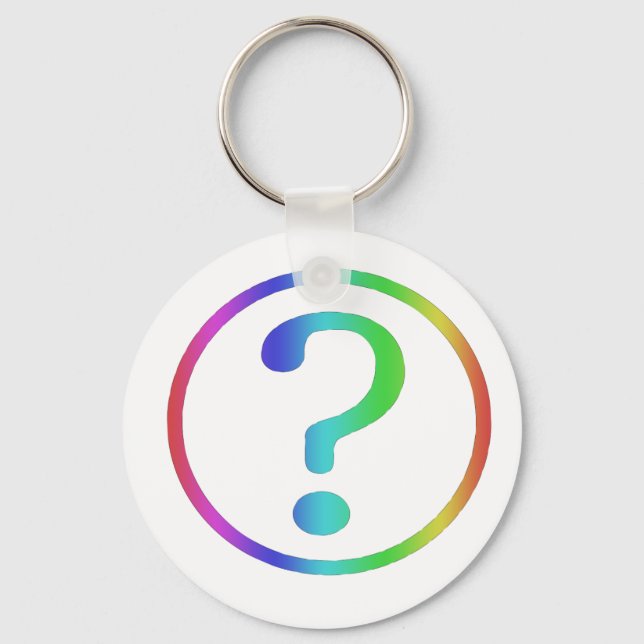 question key ring (Front)