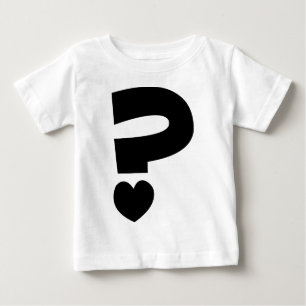 Question Mark Baby T-Shirt
