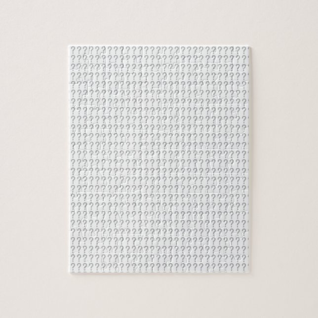 Question Mark Background Jigsaw Puzzle (Vertical)