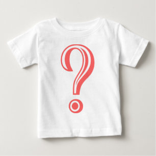 Question Mark Chiseled Baby T-Shirt