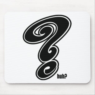 Question Mark Mouse Mat