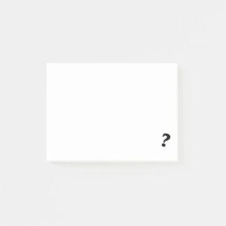 Question Mark Notepad