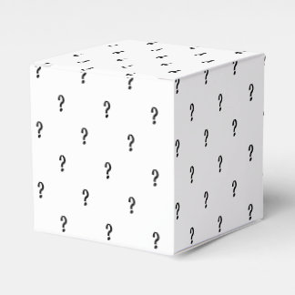 Question Mark Party Box