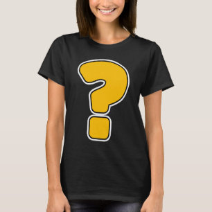 Question Mark Punctuation Fan T-Shirt