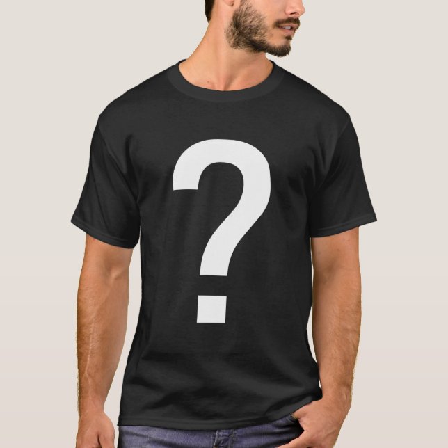 Question Mark Question Mark T-Shirt (Front)