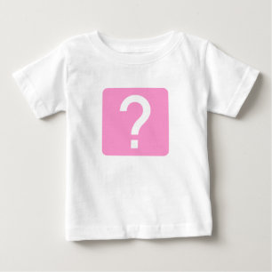 Question Mark Square Panel Baby T-Shirt