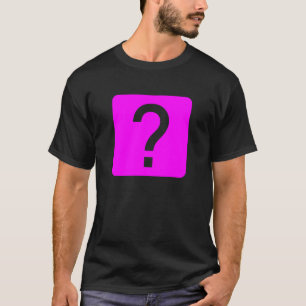 Question Mark Square Panel T-Shirt