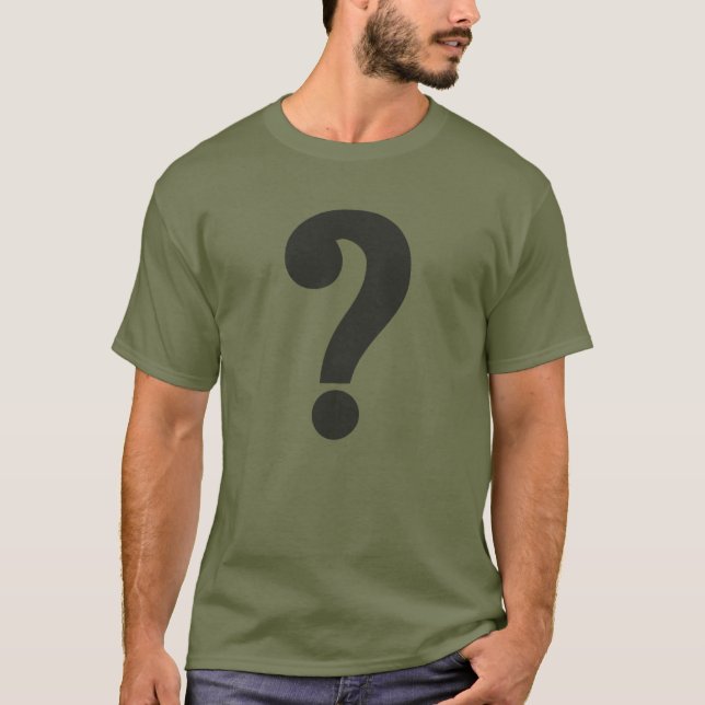 Question Mark  T-Shirt (Front)