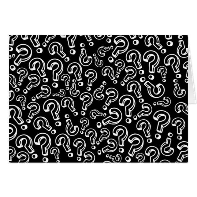 Question Marks (Front Horizontal)