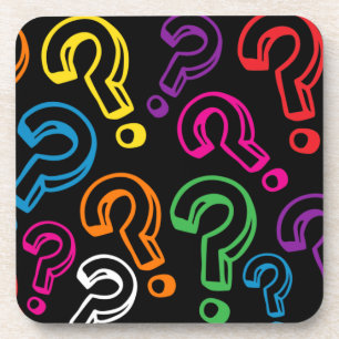 Question Marks Coaster